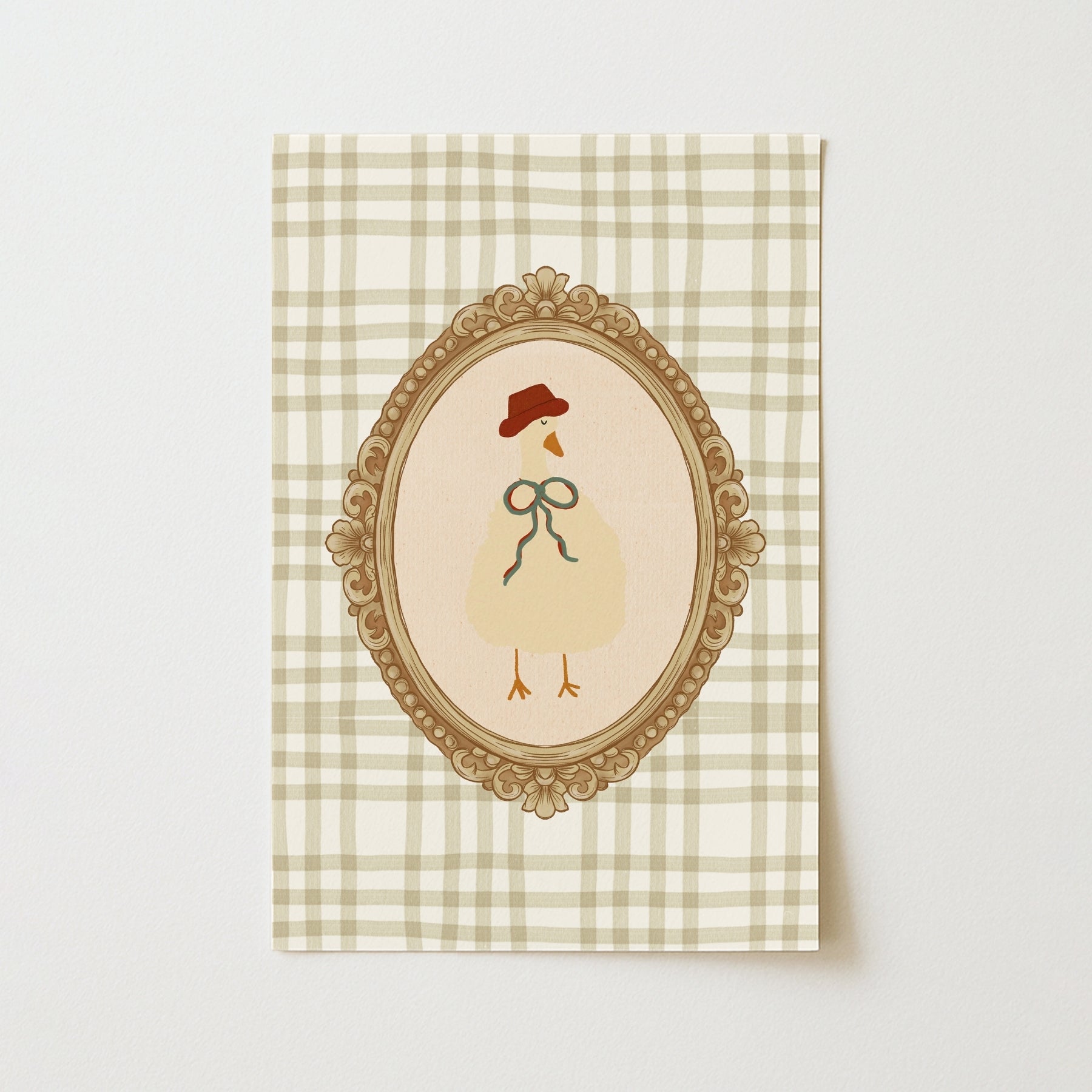 Arte de Pared Animal Retro