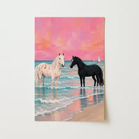 Beach Horse Print