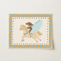 Winged Horse Nursery Wall Art