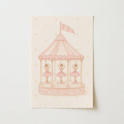 Ballet Carousel – Nursery & kids wall art