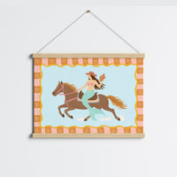 Mermaid Cowgirl Wall Art