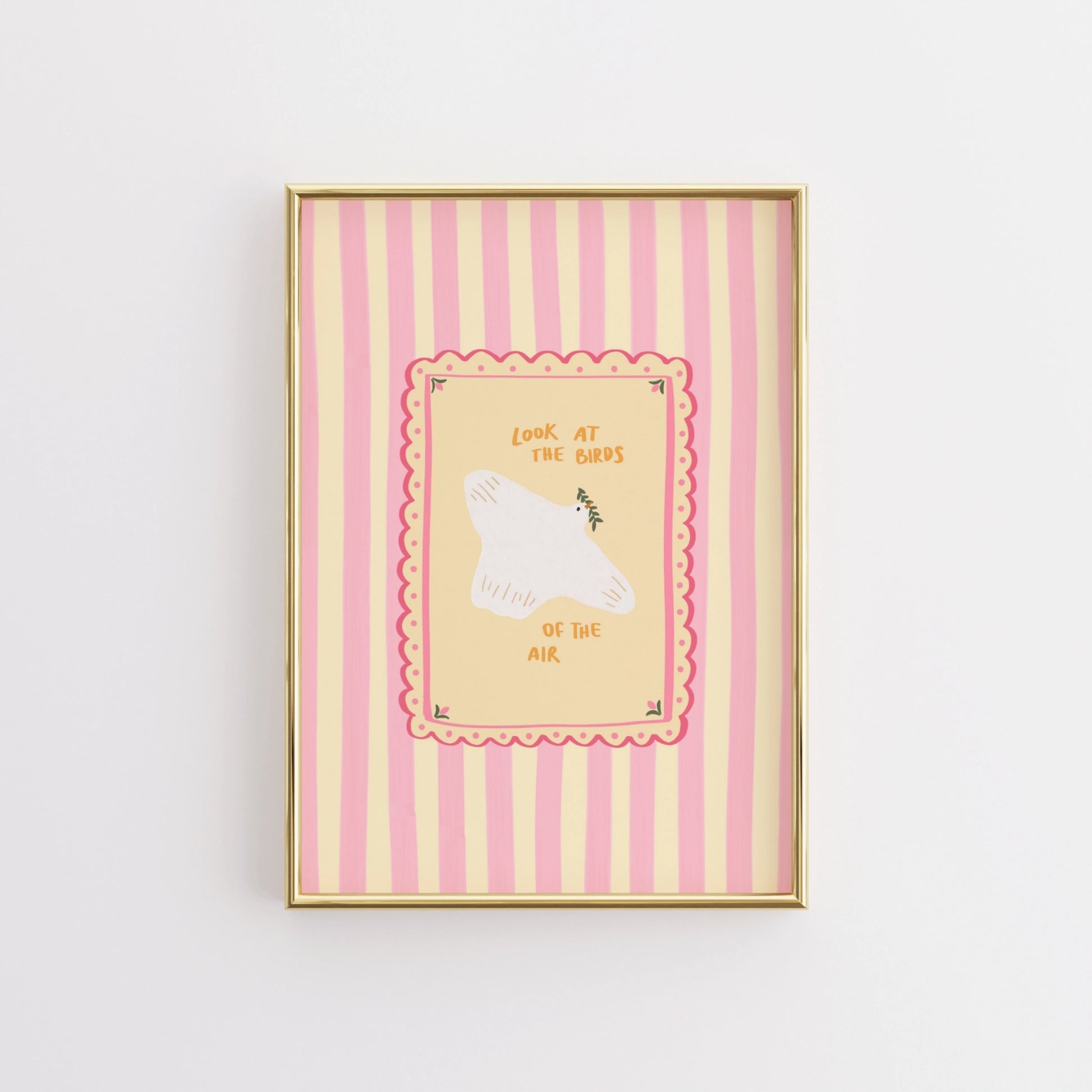 Art biblique au pastel tendre