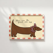 Dachshund Circus – Nursery & kids wall art