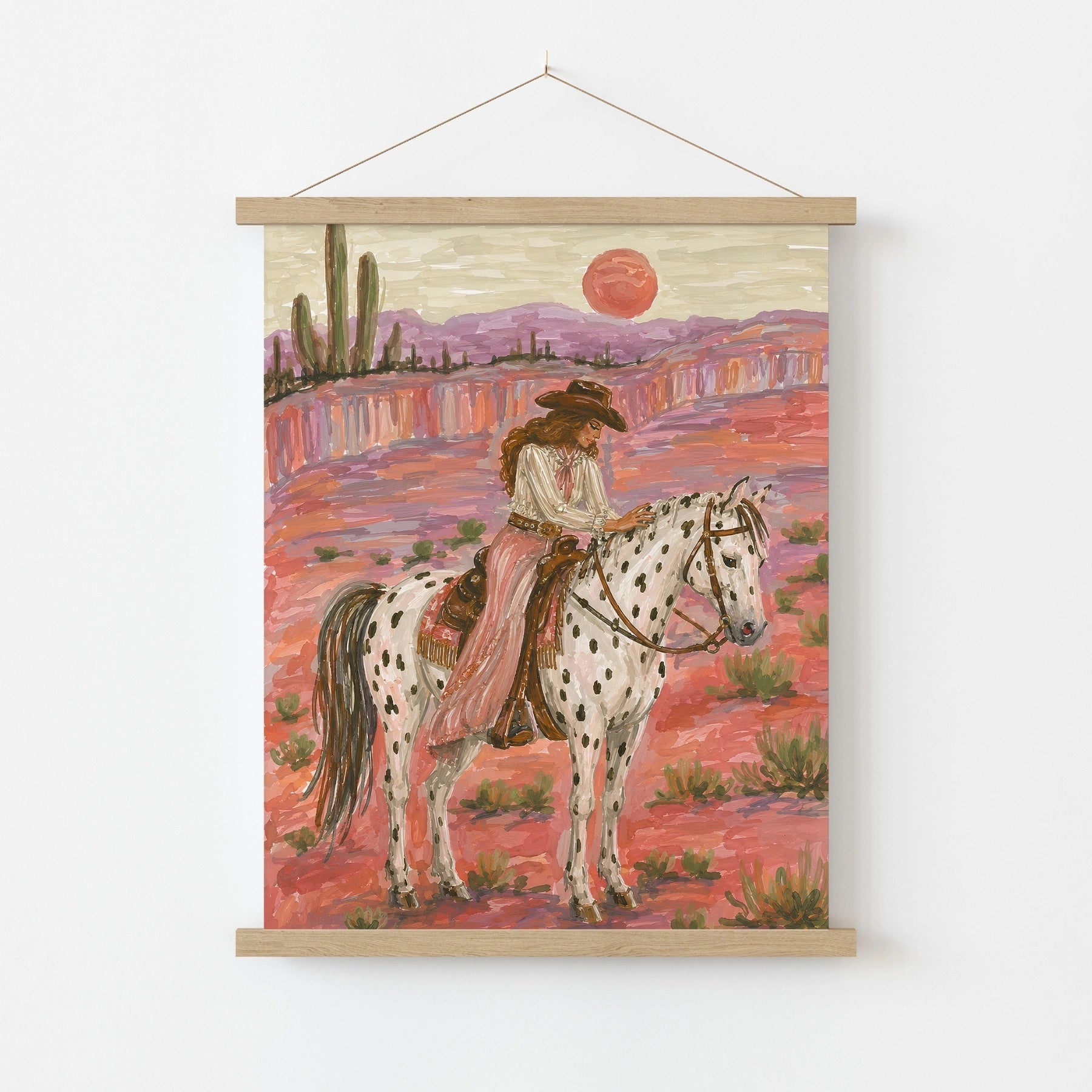 Desert Cowgirl Wall Art