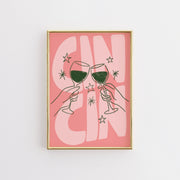 Pink Retro Kitchen – Kitchen Wall Art