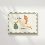 Stork Religious – Nursery & kids wall art