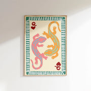 Gecko Queen – Coastal Wall Art