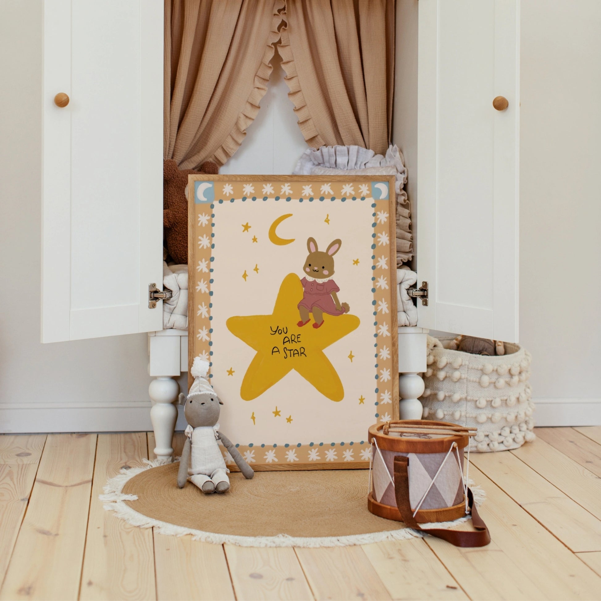 You Are A Star Nursery Print