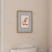 Skateboarding Poodle – Nursery & Kids Wall Art