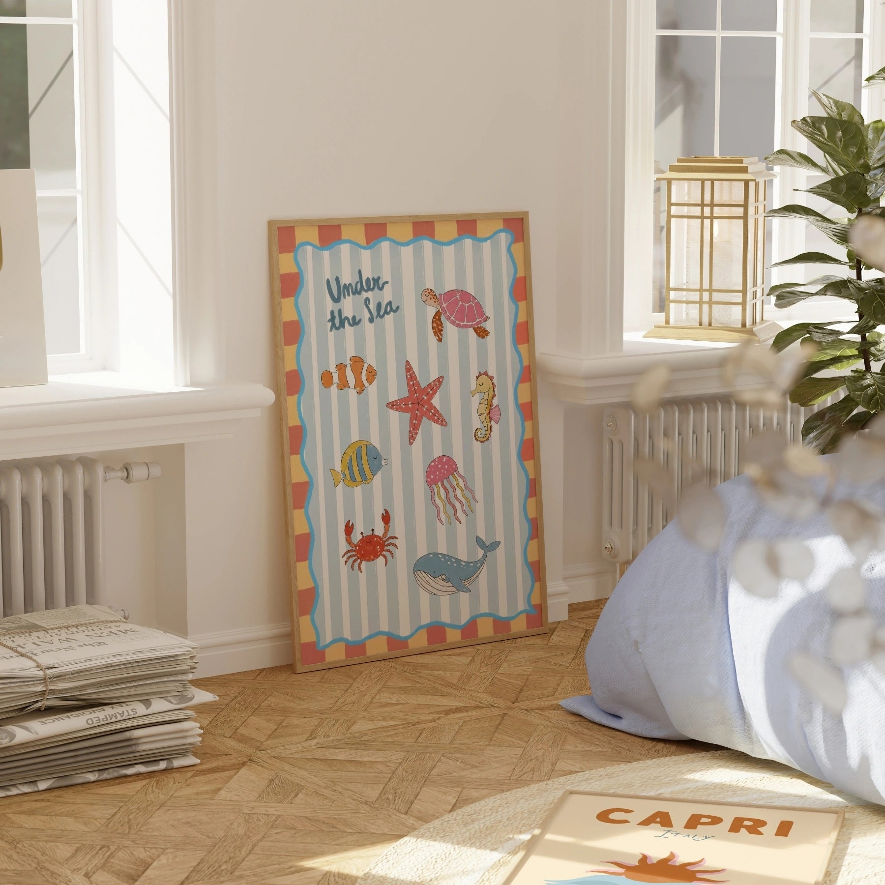 Decoración De Vida Marina Whimsical