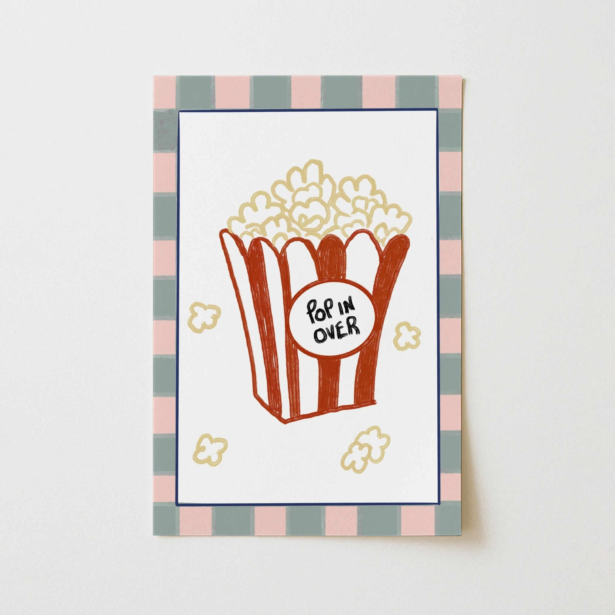 Popcorn Kitchen Wall Art, Kitchen Wall Decor