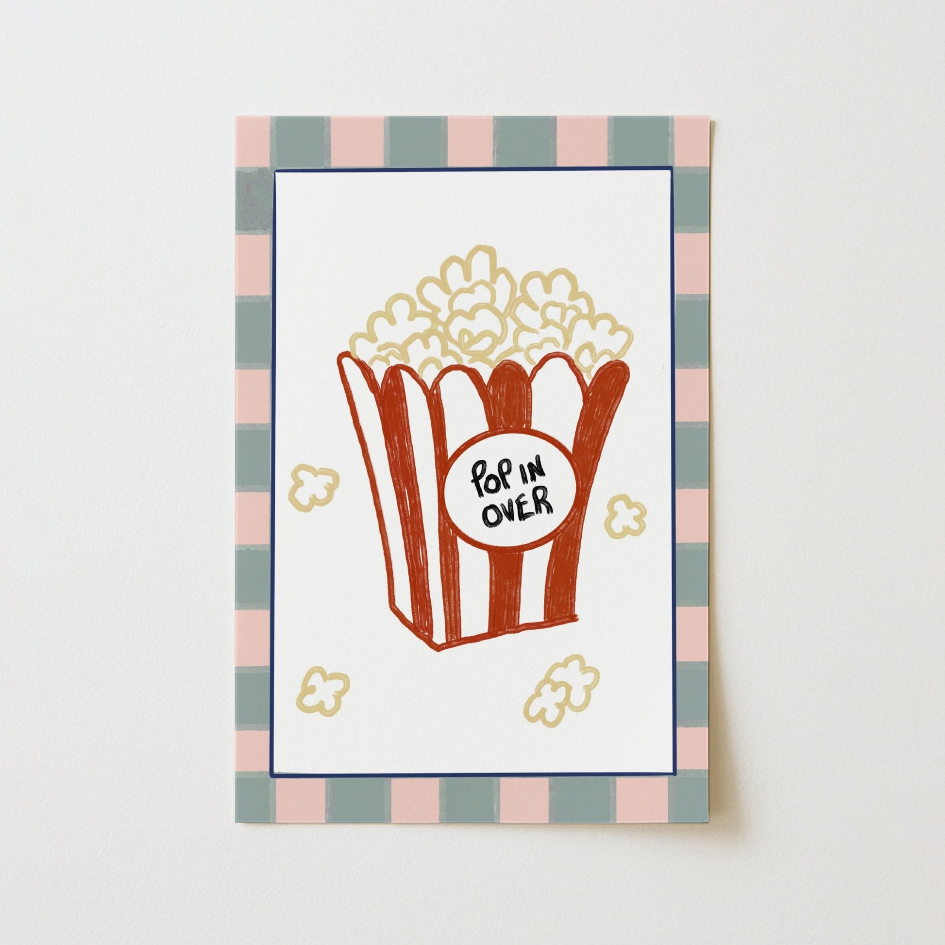 Popcorn Kitchen Wall Art, Kitchen Wall Decor