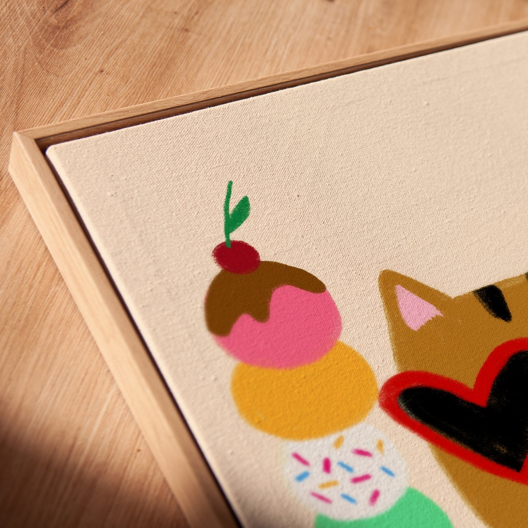 Cool Cat Canvas Wall Art