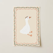 Floral Goose – Nursery & kids wall art