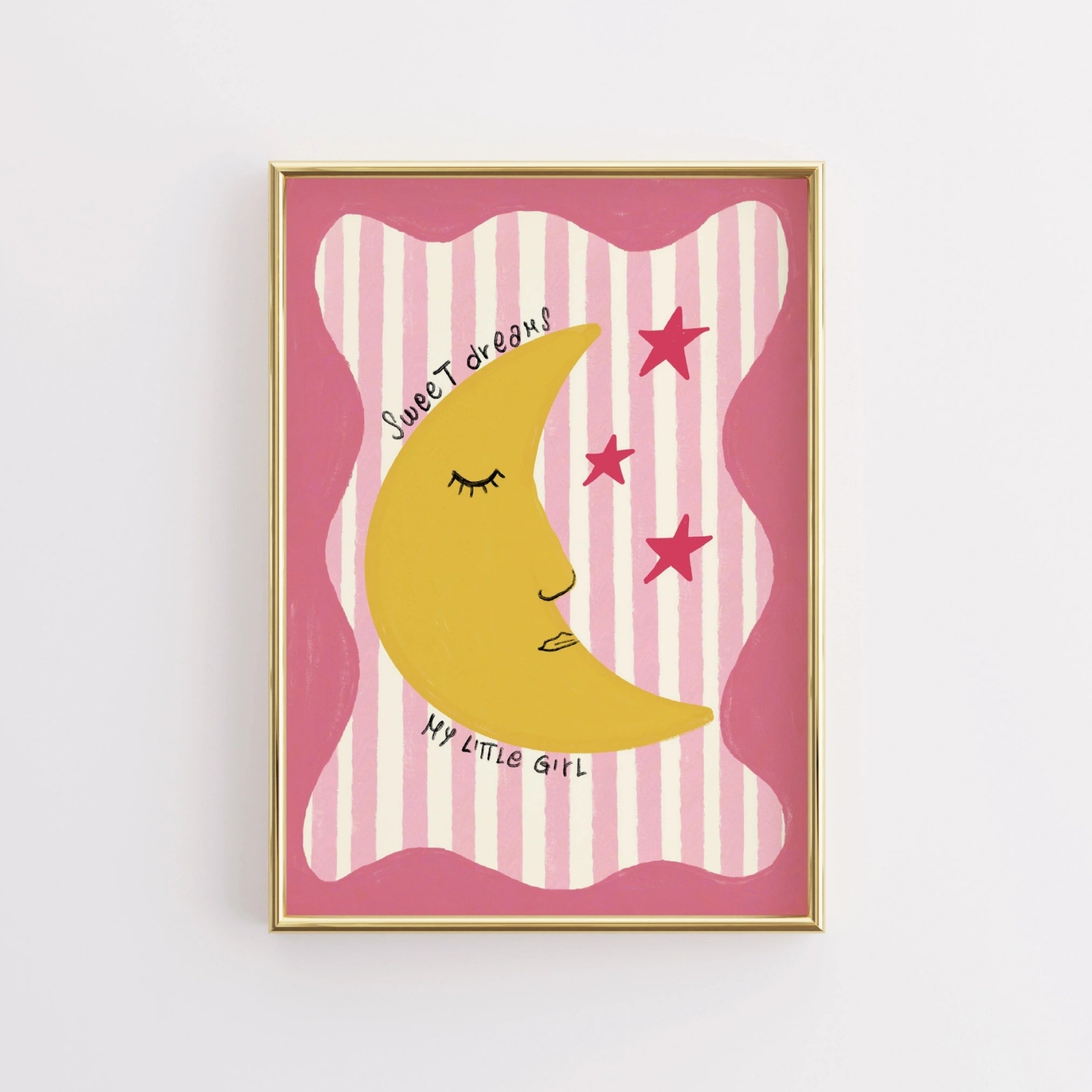 Affiche pour chambre d'enfant « Doux rêves »