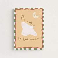 Moon and Stars Baby Room Canvas Decor