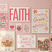 Pink Christian – Bundle di stampe da parete – 100+ illustrazioni stampabili