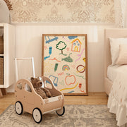 Doodle Style – Nursery & kids wall art