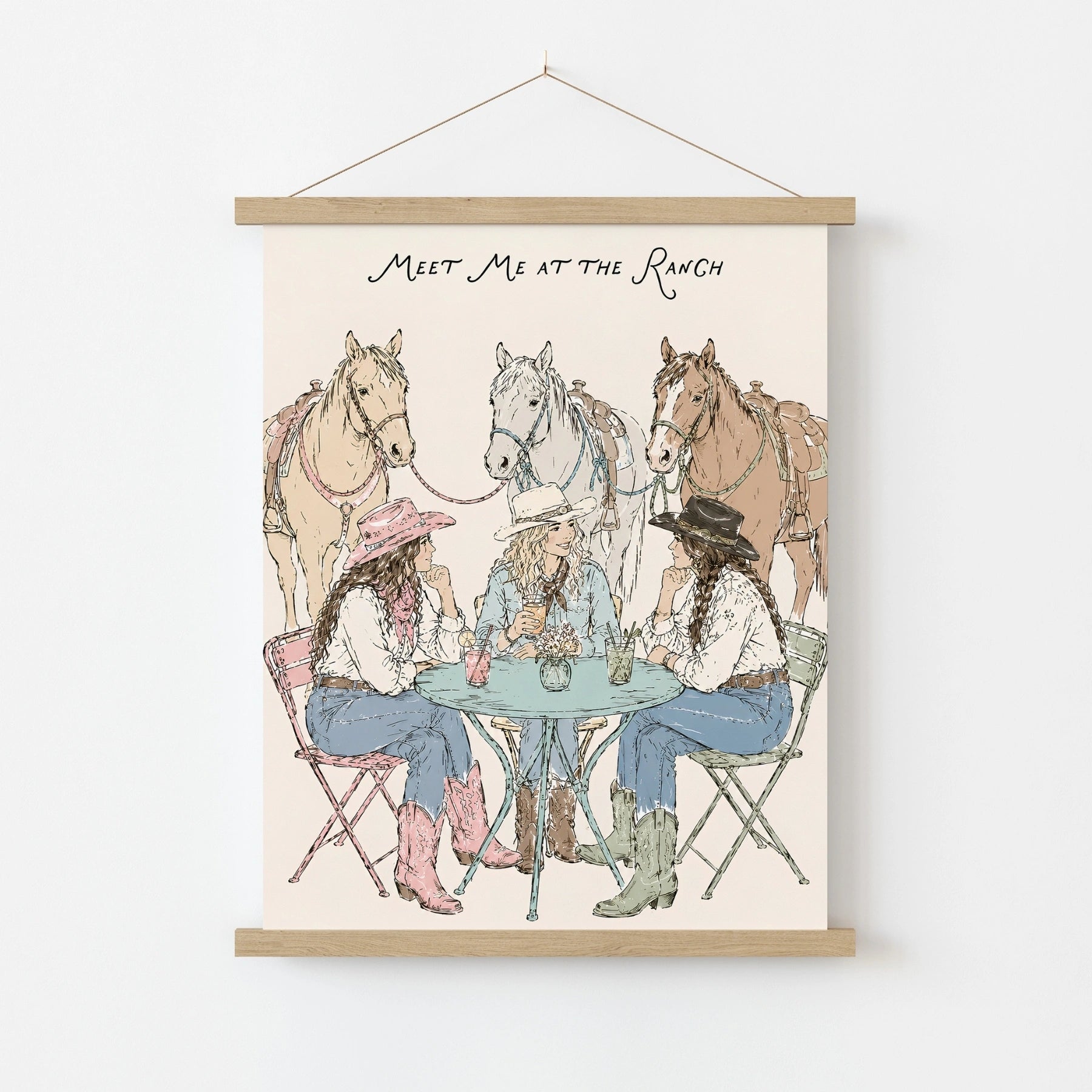 Affiche « Retrouve-moi au ranch »