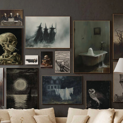 Vintage Halloween, over 1000 prints