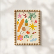 Summer Icons – Coastal Wall Art