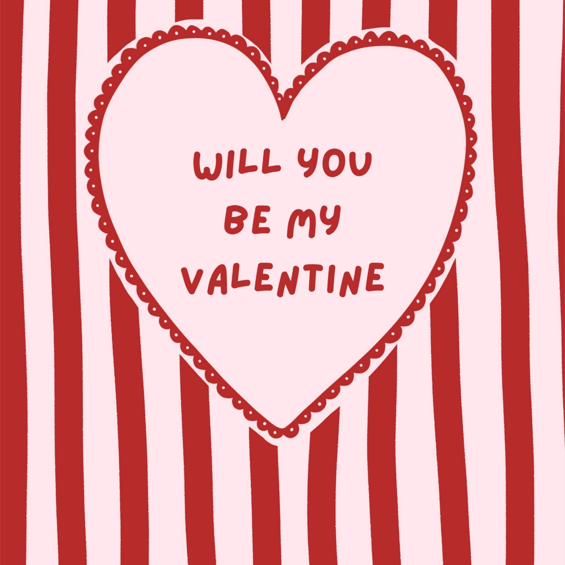 Imprimé cœur de la Saint-Valentin