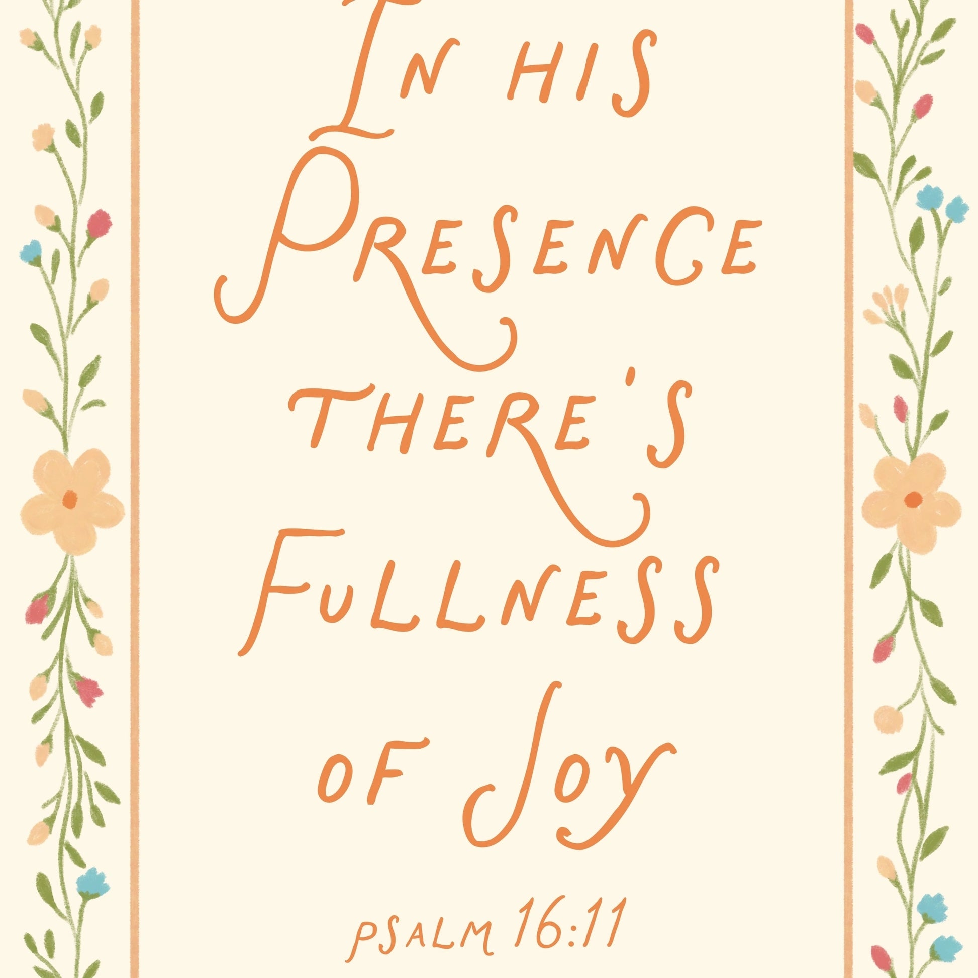 Floral Bible Verse Decor, Christian Wall Decor