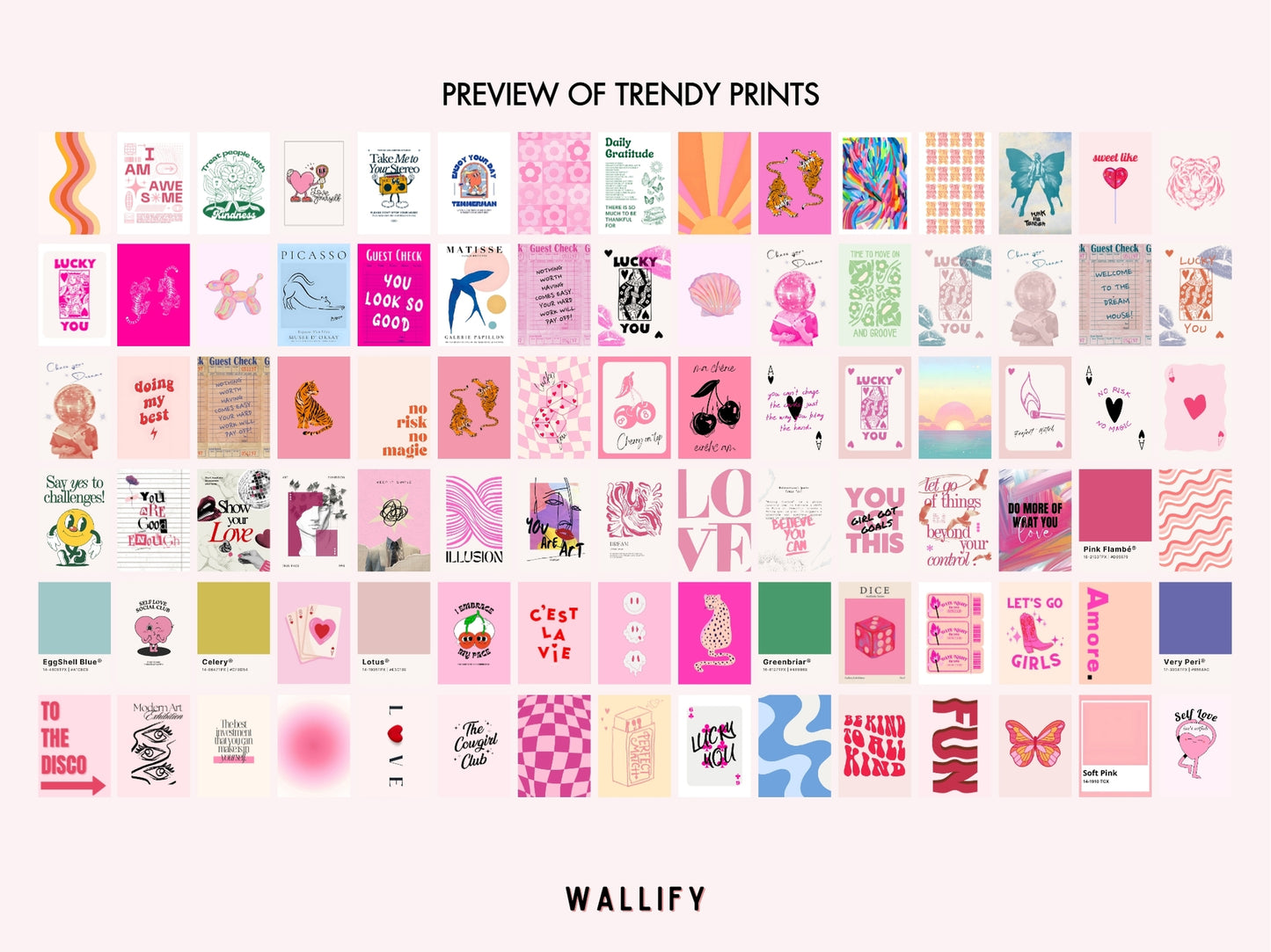 Trendy Commercial License, over 650 prints