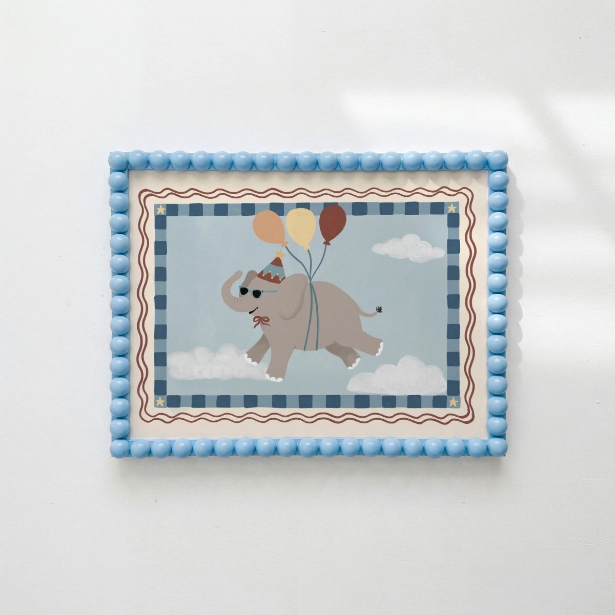 Circus Elephant Nursery Wall Art, Circus Nursery Decor