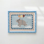 Flying Elephant with Balloons – Nursery & Kids Wall Art