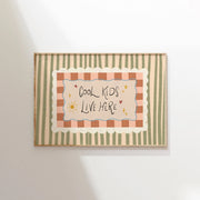 Cool Kids Live Here Sunshine – Nursery & Kids Wall Art