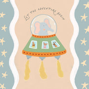 Let The Adventure Begin – Nursery & kids wall art