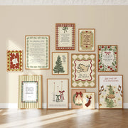 Vintage Christian Holiday Wall Art Set – 20 Printable Designs