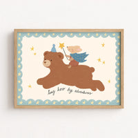 Arte murale per bambini piccolo eroe grandi avventure