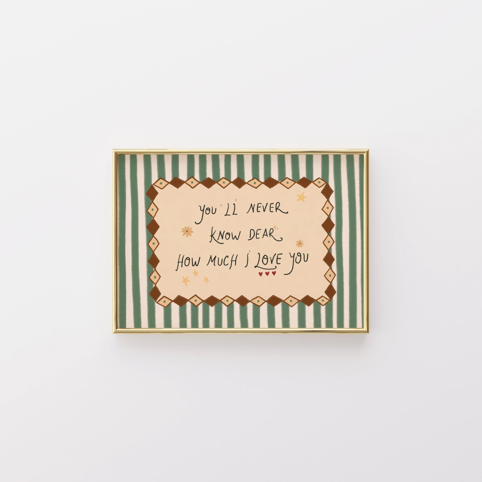 Faith Inspired Nursery Print