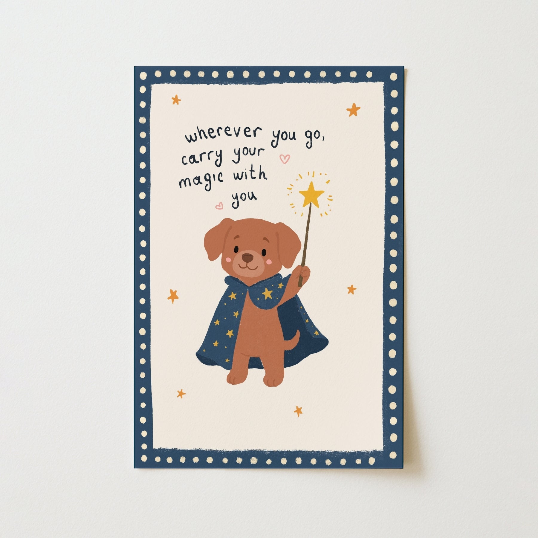 Emportez votre imprimé de chiot magique