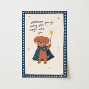 Carry Your Magic Puppy – Nursery & kids wall art