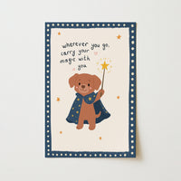 Emportez votre imprimé de chiot magique