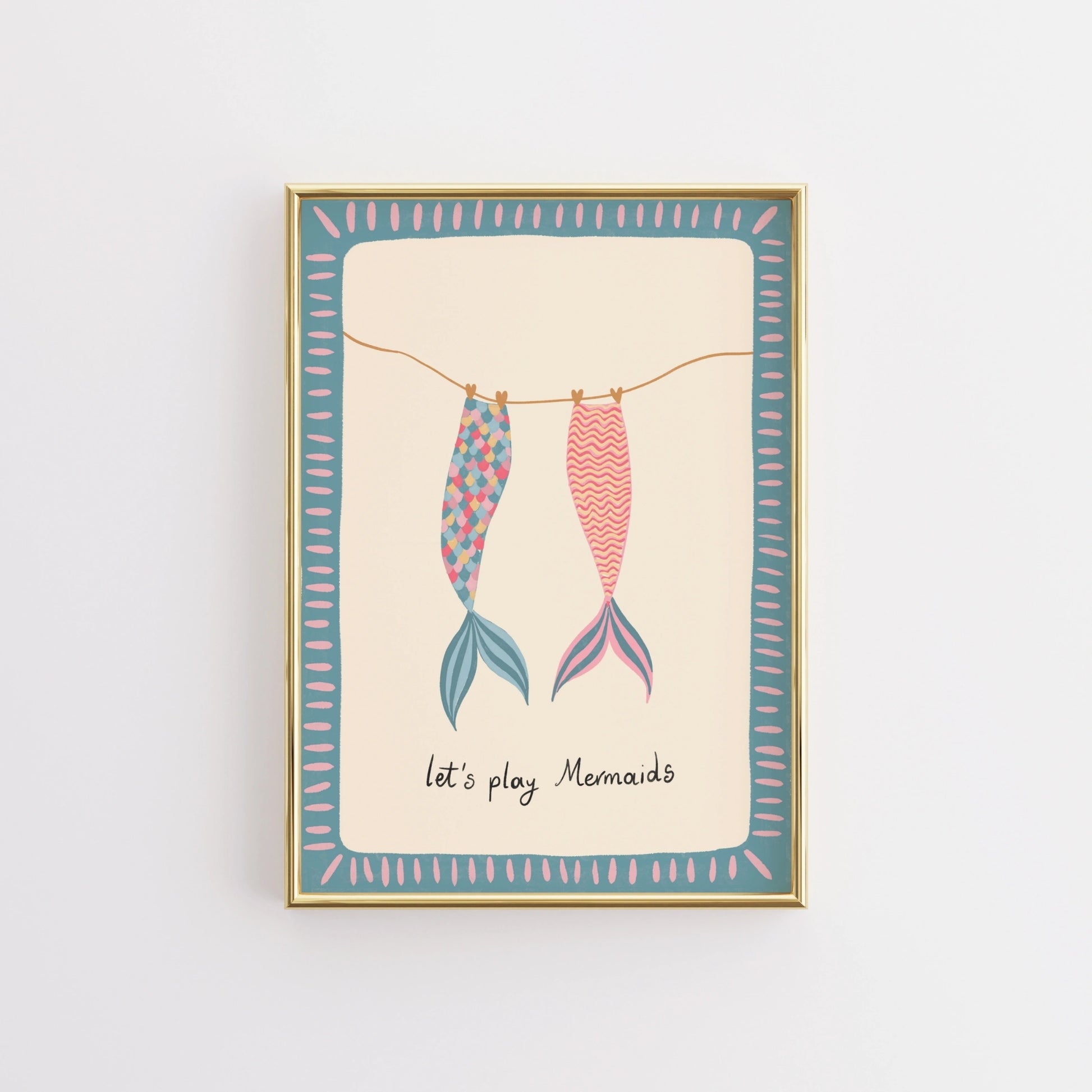 Mermaid Tail Wall Art