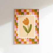 Orange Tulip – Nursery & kids wall art