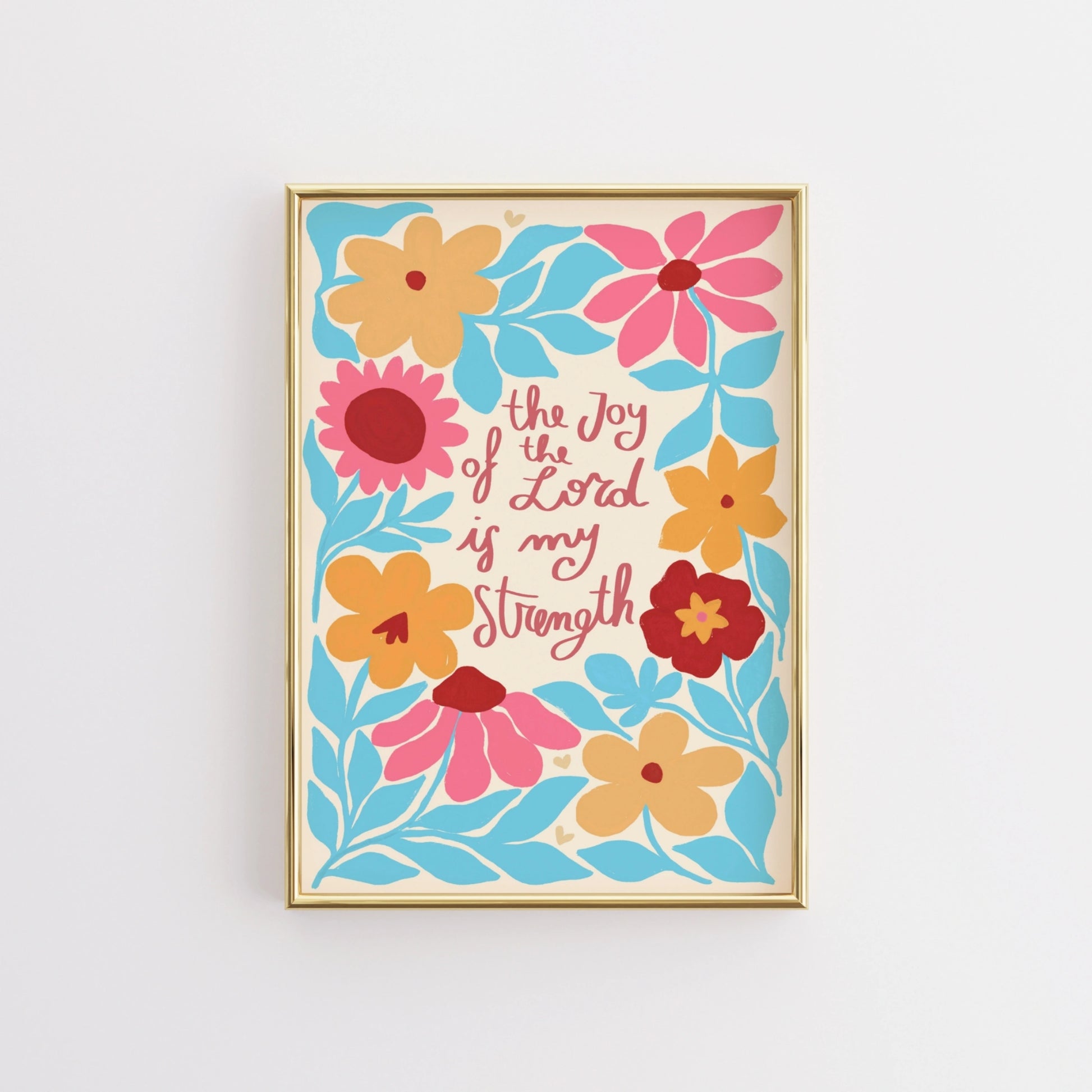 Colorful Faith Decor