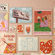 Trendy Christian Wall Art Bundle – 100+ Printable Designs
