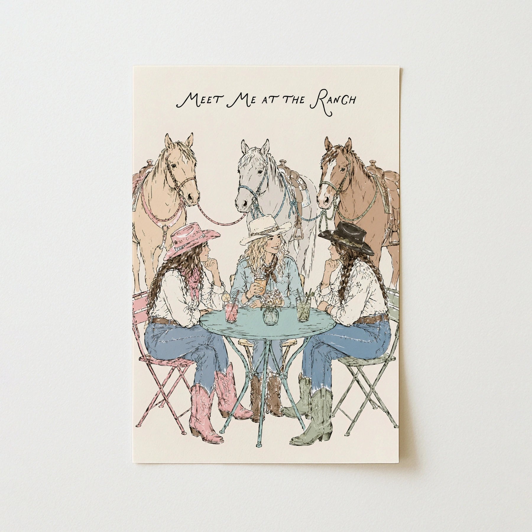 Affiche « Retrouve-moi au ranch »