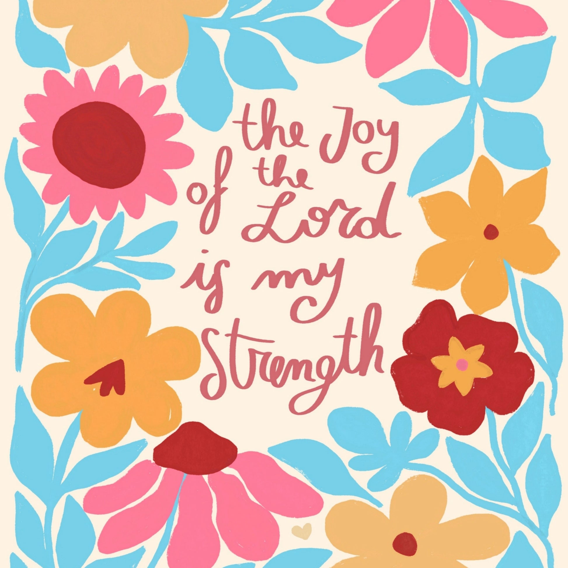 Colorful Faith Decor