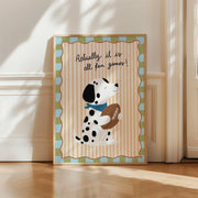 Whimsical Dalmatian – Poster per bambini