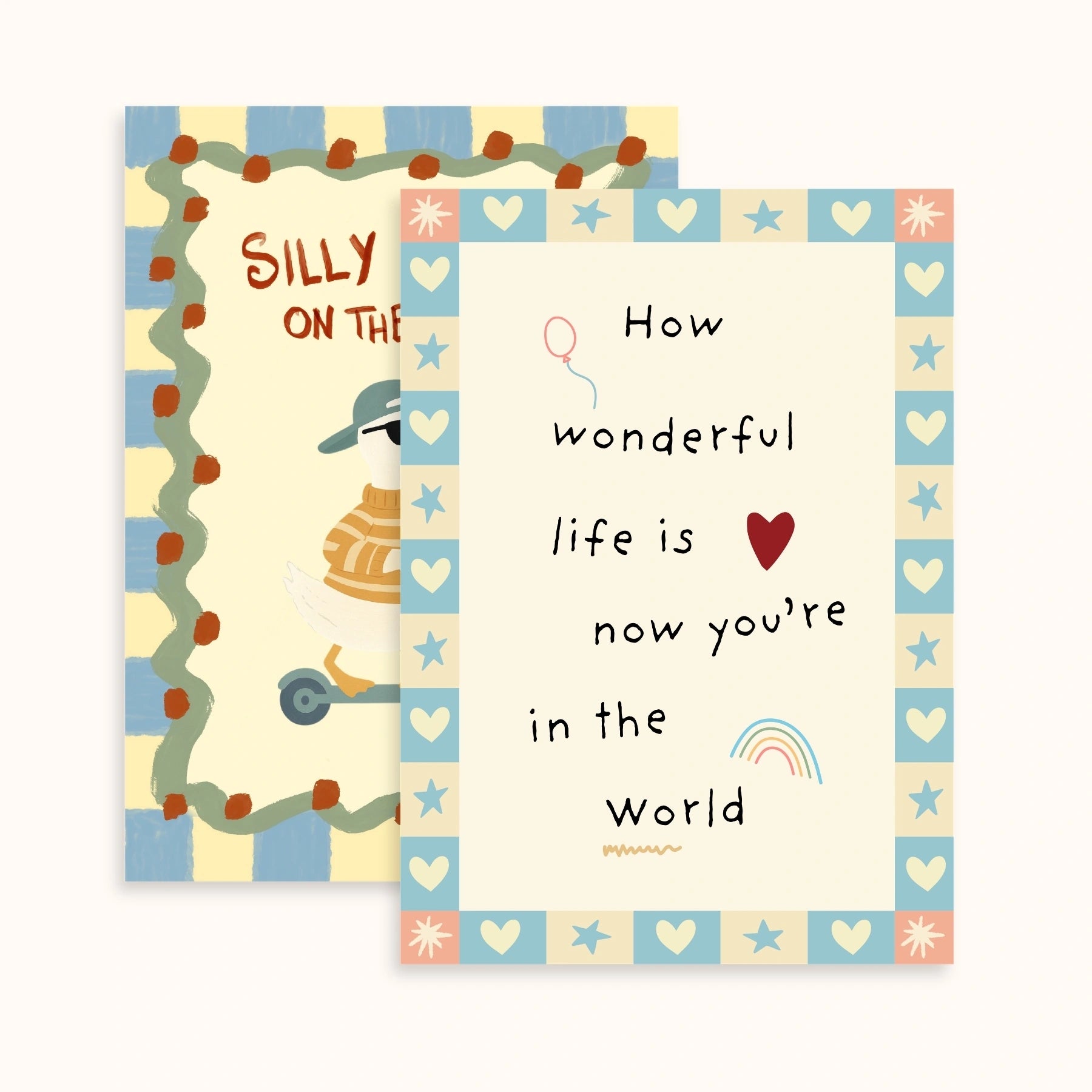 Playful Nursery Wall Art Set of 2