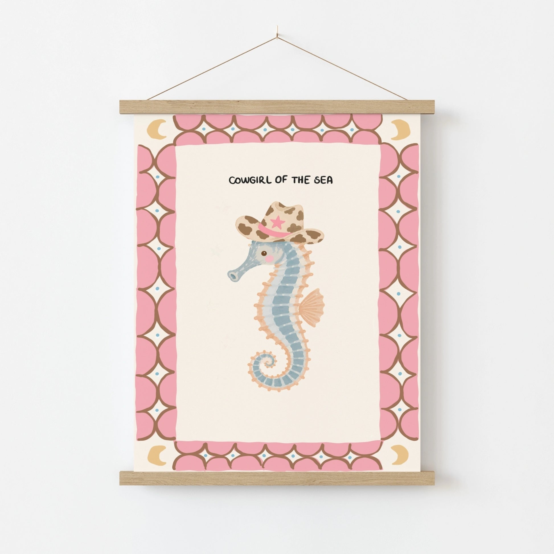 Seahorse Western Decor Wall Art