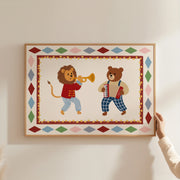 Circus Animal Band – Poster per bambini