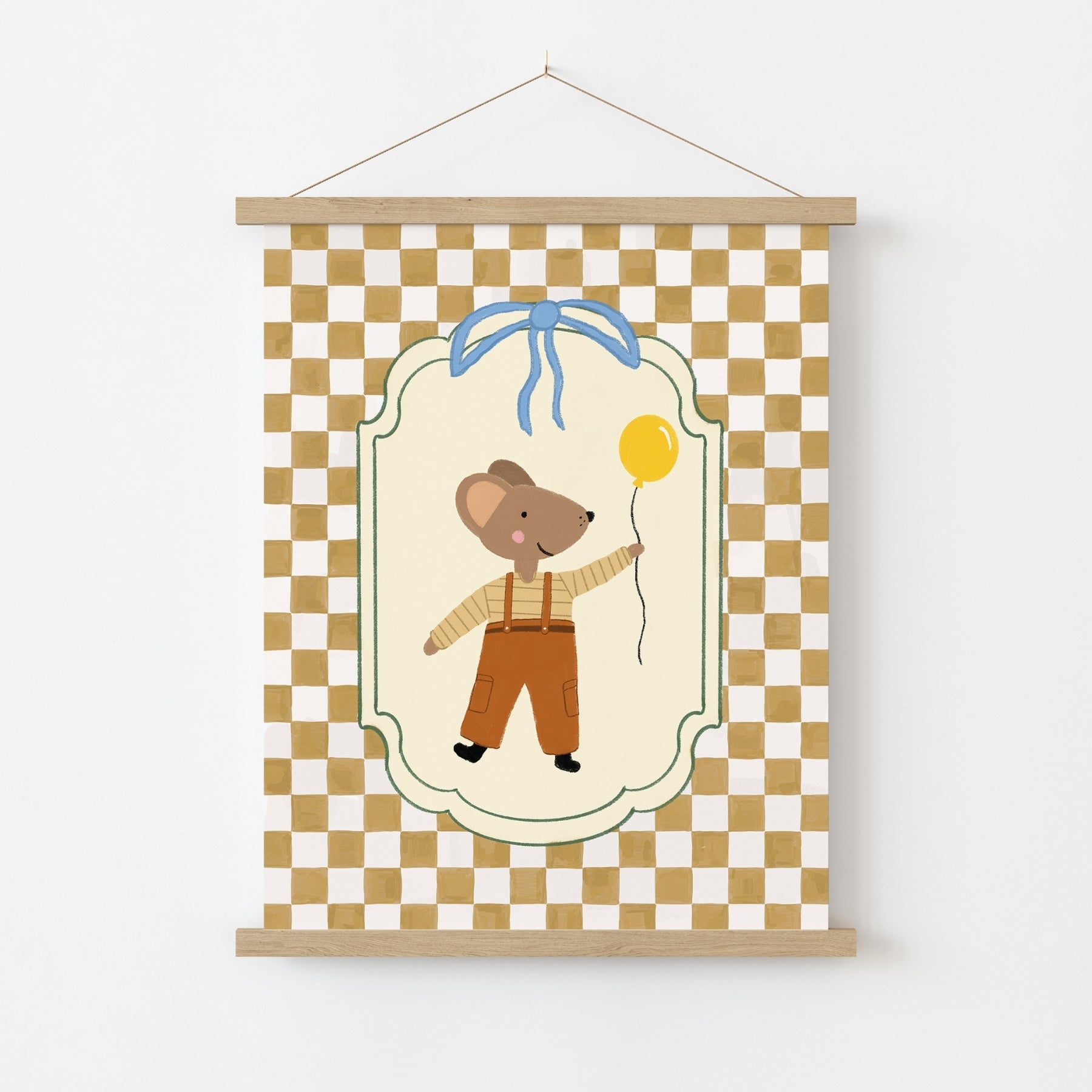 Vintage Animal Nursery Print