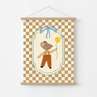 Vintage Animal Nursery Print